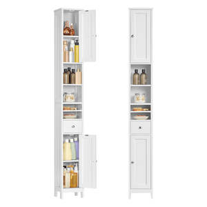 Tall Slim Bathroom Storage Cabinet