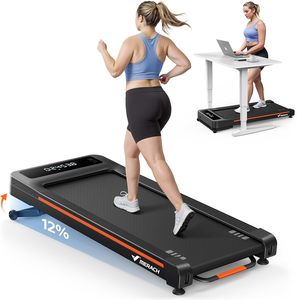 MERACH W50 Walking Pad Treadmill 150KG Weight Capacity with Remote & LED