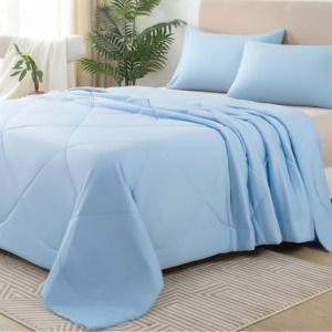 Cooling Quilt Blanket - Blue