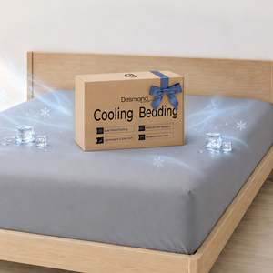 Pre Order: Cooling Mattress Protector - Grey