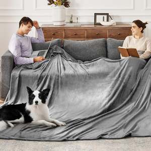 Oversized Soft Big Blanket 300 x 300 cm - Dark Grey