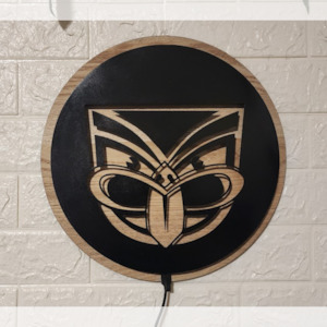 LED Wall Hanging: Round Warriors LED Wall Hanging