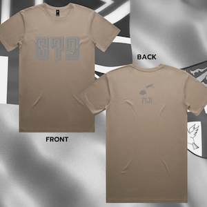 Apparel: Rep the Code Tee - Mushroom (PRE ORDERS)