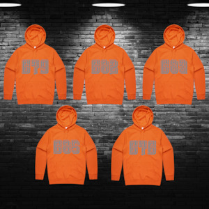 Hoodies: Rep the Code Hoodie - Orange (PRE ORDERS)