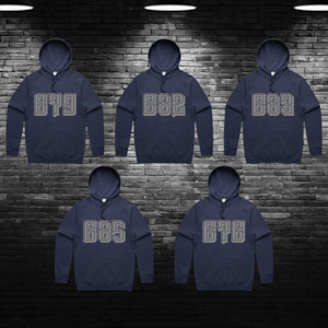 Hoodies: Rep the Code Hoodie - Midnight Blue (PRE ORDERS)