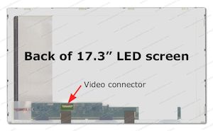 LCD: Replacement LED For 17.3inch 30pin LP173WD1(TP)(E1)