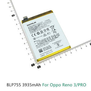 Battery: Replacement Battery For Oppo Reno 3 / Reno 3 Pro BLP755