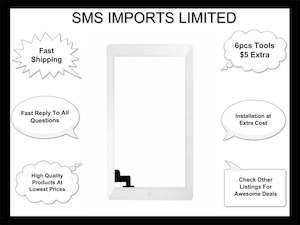 Ipad 2 3 4: Touch Screen For Ipad 2 with Home button & Tape White