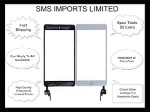 Ipad Mini 2 Mini 3: Replacement Touch Screen Ipad Mini 3 with IC Tape White