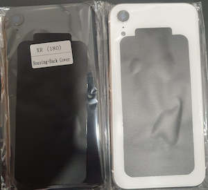 Iphone Xr: No Logo Back Housing For iPhone XR Silver With Small Parts