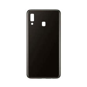 A20 A205 2019: Replacement Back Glass For Samsung Galaxy A20 Black