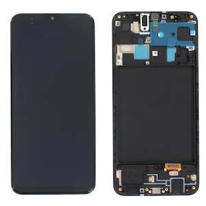 A20 A205 2019: Replacement Lcd Screen Assembly With Frame For Samsung Galaxy A20 Black OLED