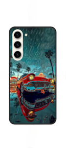 A13 A135 2022: Classic Red Car Printed Snap Case For Samsung Galaxy A13 (4G) - POD