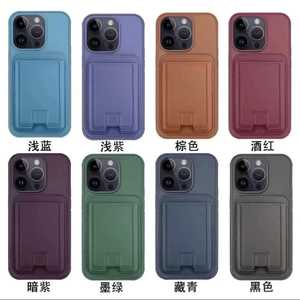 Back Card Slot Soft Case For iPhone XR 6.1' Black