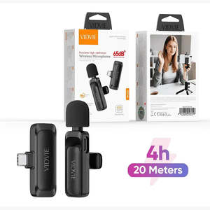 Vidvie: Vidvie MC03 Portable High-Definition Wireless Microphone