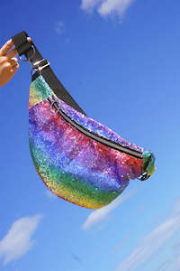 All Sequin Party Clothing: Isolated Heroes Neon Rainbow Bag