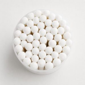 Cotton cheek rolls (Small) (Qty 50 = 25 clients) great for soaking up saliva - Sparkle White