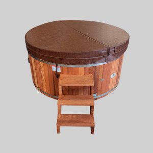 Covers: 2.04m Circular - Tuscan Brown - Alpine Spas Cover