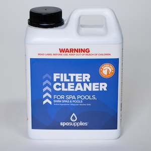 Spa Chemicals: Spa & Pool Filter Cleaner - 1L.