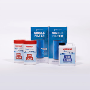 INS - 2 x Platinum Microban Filter, Filter Cleaner & 2kg Chlorine Subscription Pack