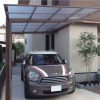Carports: L Type - Flat Roof Carport - 1 Car- Kitset Dimensions