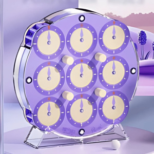 Clock: [Pre Order] - Qiyi Magnetic Clock Lilac Speedcube