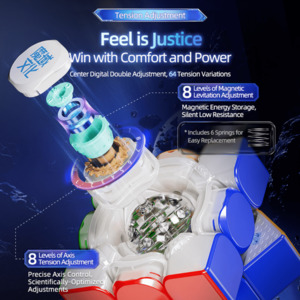 [Pre Order] - MoYu Super WeiLong 3x3 V2 (20-Magnet Ball-Core + MagLev + UV Coated)