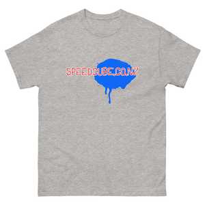 Speedcube.co.nz Paint Splat Logo T-Shirt Grey
