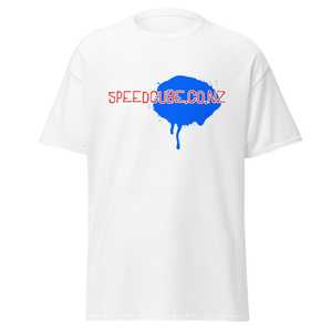 Speedcube.co.nz Paint Splat Logo T-Shirt White