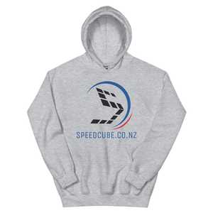 Speedcube.co.nz Team Logo Hoodie Grey