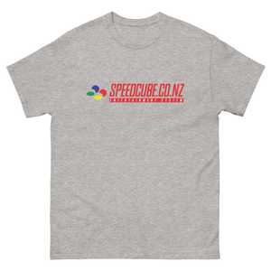 Speedcube.co.nz Super Retro T-Shirt Grey