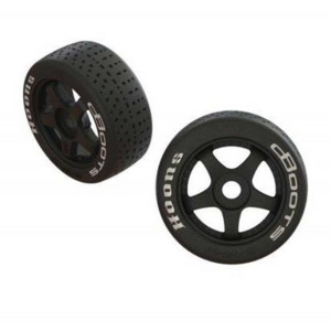 DBoots Hoons 42/100 2.9 Belted Tyre Pre Glued on 5-Spoke Wheel W/17mm Hex (2) In&hellip;