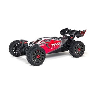 Ready To Run Cars: ARRMA - 1/8 TYPHON 4X4 V3 3S BLX BRUSHLESS BUGGY RTR - RED