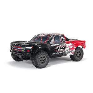 Ready To Run Cars: ARRMA - 1/10 SENTON 4X4 V3 3S BLX BRUSHLESS SHORT COURSE TRUCK RTR - RED