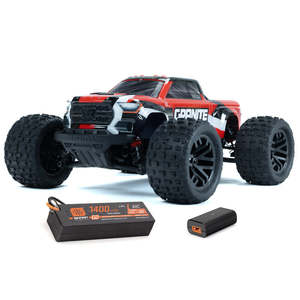 ARRMA - 1/18 GRANITE GROM MEGA 380 BRUSHED 4X4 MONSTER TRUCK RTR WITH BATTERY & &hellip;