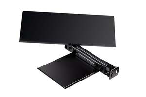 Next Level Racing® F-GT Elite Keyboard and Mouse Tray Carbon Grey