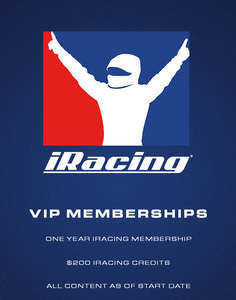 iRacing VIP Memebership