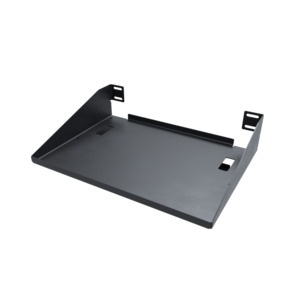 Speednation PC Shelf + Intergrated Cable Box - BLACK