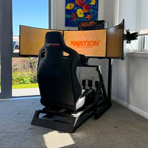 New: Velocity GT Triple-Screen Turnkey Racing Simulator