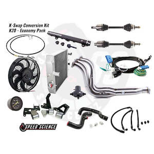 Package Deals: Speed Science K-Swap Conversion Kit - K20 - Economy Pack