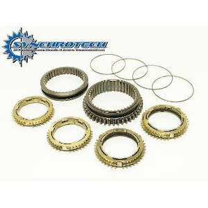 Civic Ep3: Synchrotech Carbon Synchro Sleeve Set 1-4 K Series 6 Speed