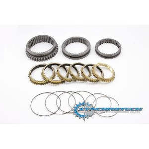 B Series B16a: Synchrotech Carbon Synchro Sleeve Set 1-5 Integra (LS)