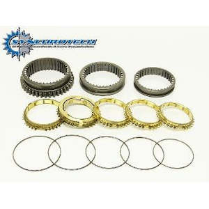 Synchrotech Brass Synchro Sleeve Set 1-5 GSR ITR B16 (92-01)