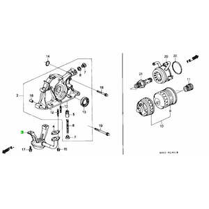 Honda Genuine Oil Pump Pickup - B18C