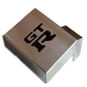 Fuse Box Covers: R33/R34 SKYLINE STAINLESS STEEL FUSE BOX COVER