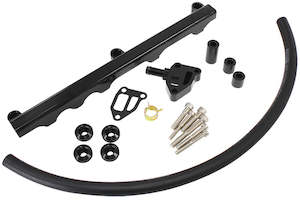 NISSAN S14/S15 SR20 BILLET EFI FUEL RAIL - BLACK