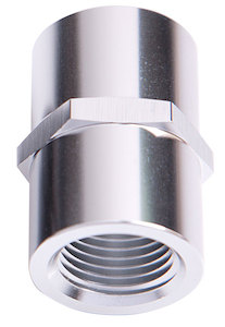 V Bands: FEMALE COUPLER 1/4" NPT  SILVER FEMALE TO FEMALE