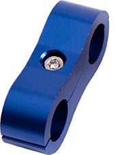 BILLET DUAL HOSE SEPARATOR BLUE 15.8MM ID OR 5/8" ID