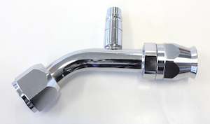 -10 A/C W/CHARGE PORT 45 DEG  STAINLESS