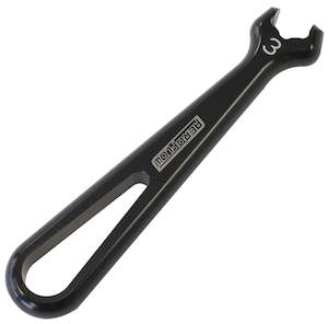 ALLOY PRO WRENCH SINGLE -3AN  BLACK SINGLE -3AN PRO WRENCH